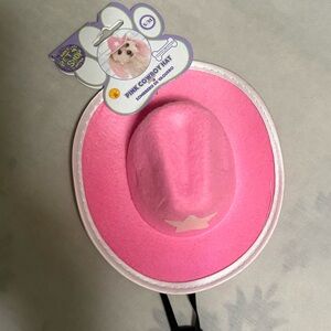Pink Cowboy Hat for dogs